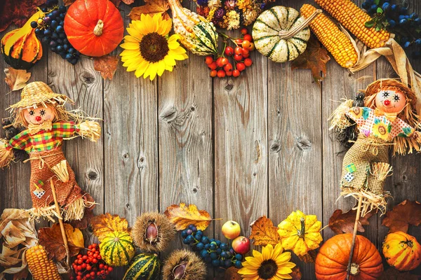 Fondo colorido para Halloween y Acción de Gracias —  Fotos de Stock