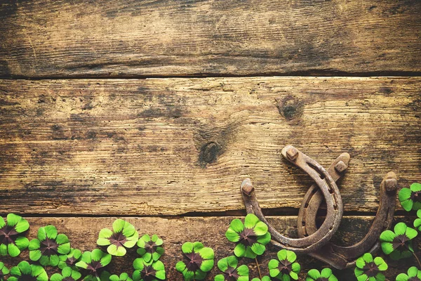 St Patrick's day, şans muskaları — Stok fotoğraf