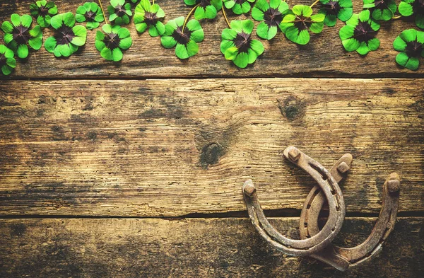 St. Patrick's day, Gelukssymbolen — Stockfoto