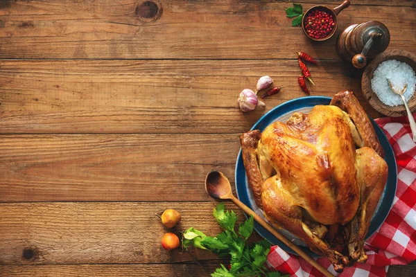 Kerstmis of thanksgiving Turkije — Stockfoto