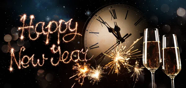 New Years Eve celebration background — Stock Photo, Image