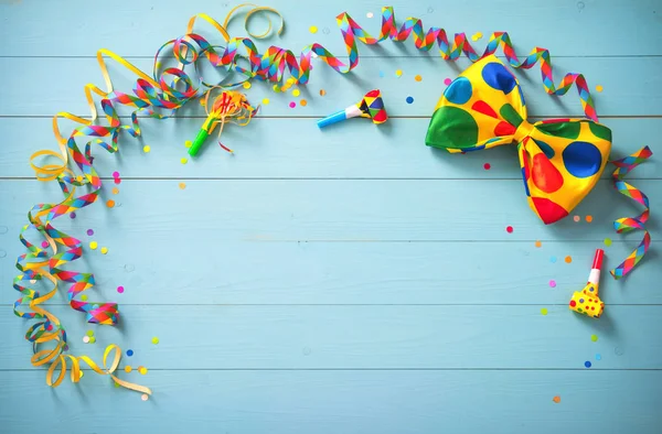 Fondo colorido del cumpleaños o del carnaval —  Fotos de Stock