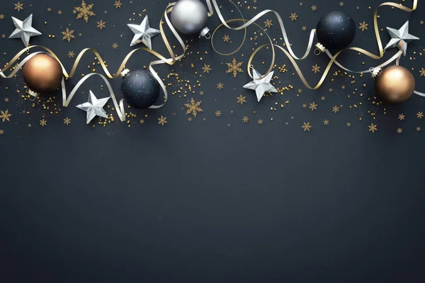 Christmas  decoration on dark background — Stock Photo, Image