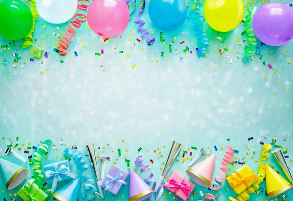 Background for carnival, birthday, New Year or other festivities — Stock Photo, Image