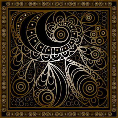 Grafik 1 Ajur deseniyle ile çizim