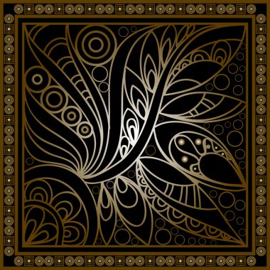 Ajur desenle 9 çizim grafik