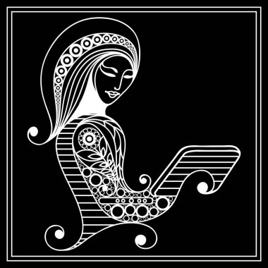 Bir bilgisayar kullanıcı 41 ile grafik illüstrasyon