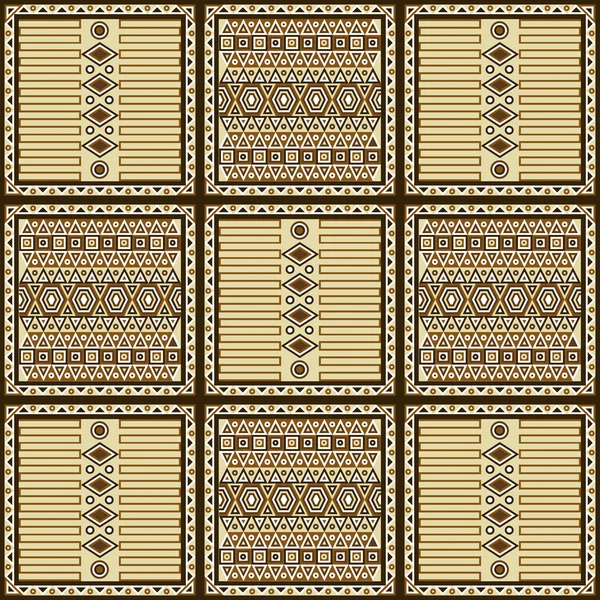 Grafische textuur met Mexicaanse patroon 4 — Stockvector