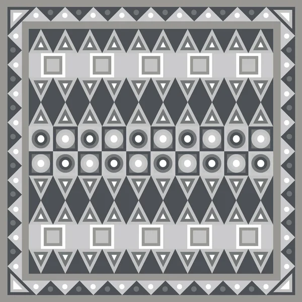 Grafisk textur med mexikanska mönster 46 — Stock vektor