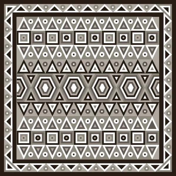 Grafisk textur med mexikanska mönster 49 — Stock vektor