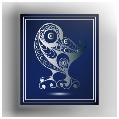 Paskalya sembolü 15 ile grafik illüstrasyon