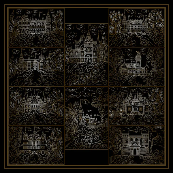 Küme veya grup soyut resimler 6