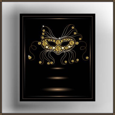 Elmas 7 maskeyle grafik resmini