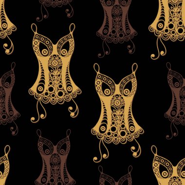 İç çamaşırı 13 ile dekoratif sorunsuz doku