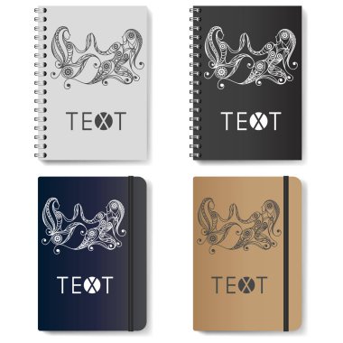 Zodyak işareti 9 ile grafik illüstrasyon