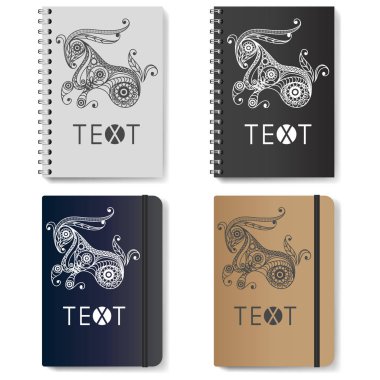 Burç 12 ile grafik illüstrasyon