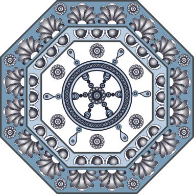 Seramik Karo 8 ile grafik illüstrasyon