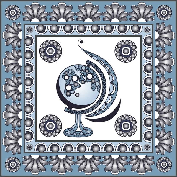 Seramik Karo 1 ile grafik illüstrasyon