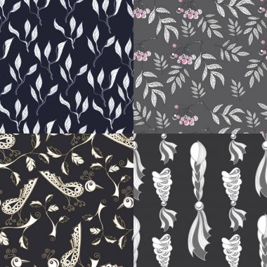 Set bir zekâ grafik illüstrasyon 14 kalıpları