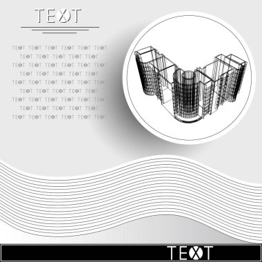 Dekoratif mimari 22_3 ile grafik illüstrasyon