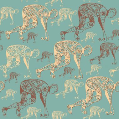 Sorunsuz doku soyut insan 3 ile