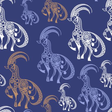 Zodyak 11 işaretli kusursuz bir doku.