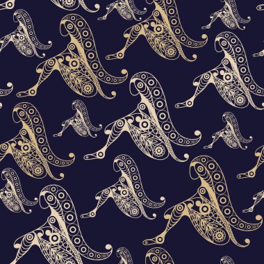 Zodyak 4 işaretli pürüzsüz doku.