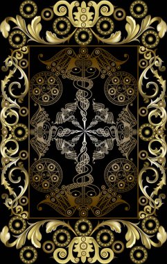Gizli tarot kartı ile soyut grafik tasarım. Minor Arcana - in yineleyicideki piksel kalemlerinden oluşan sekiz. Davet, el ilanı, etiket, poster, afiş, kart, etiket, kapak, web için uygundur. Vektör çizim.