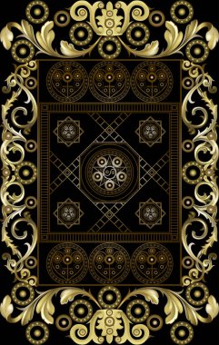 Tarot kartlı grafiksel soyut tasarım. Minor Arcana - Beş pentacles. Davetiye, ilan, çıkartma, poster, afiş, kart, etiket, kapak, web için uygun. Vektör illüstrasyonu.
