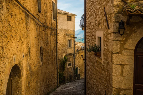 San Donato Val di Comino, Ciociaria, Ιταλία — Φωτογραφία Αρχείου