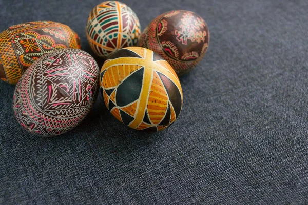 Easter eggs with ornament