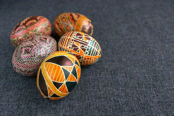 Easter eggs with ornament