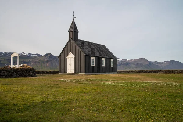 Traditionele houten bouwspel in IJsland — Stockfoto