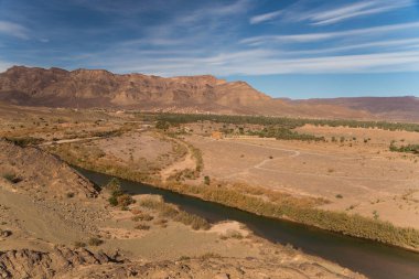 Doğal Fas kayalık manzara