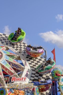 Oktoberfest, Stuttgart hızlı fırıldağınla üzerinde