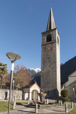 çan kulesi S. Stefano Kilisesi, Crodo, Ossola