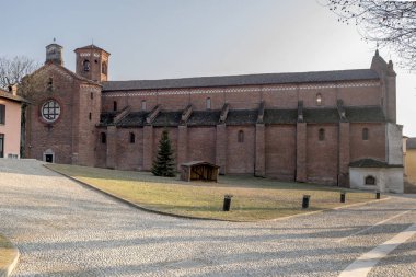 Kilise Morimondo abbey, Milan, İtalya
