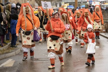 Cadı grubunda karnaval geçit, Stuttgart