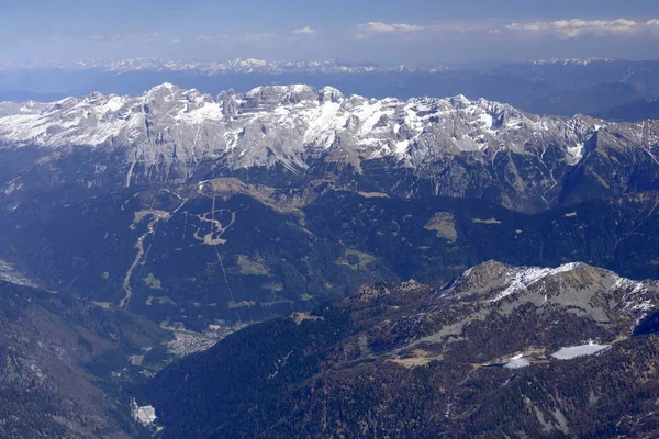 Brenta aralığı ve Campiglio Vadisi, İtalya — Stok fotoğraf