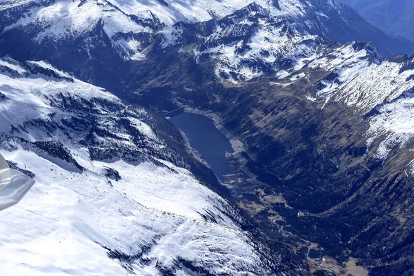 Fumo vallei en Bissina lake, Italië — Stockfoto