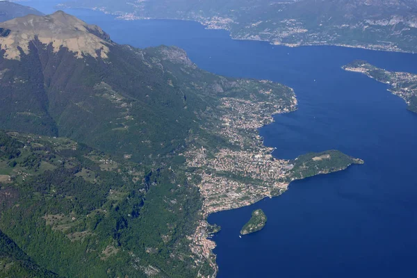 Menaggio aerial, Italy — Stock Photo, Image