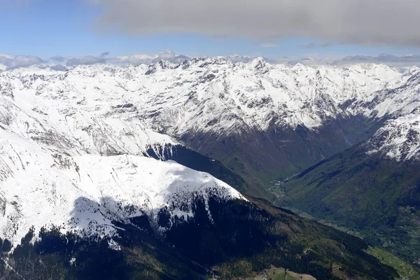 Coca peak och höga Serio dalen, Italien — Stockfoto