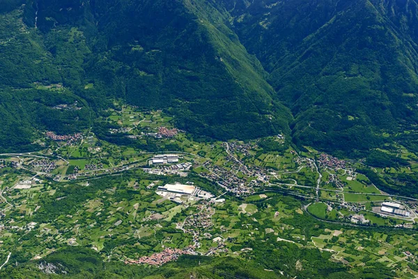 Breno hava, İtalya — Stok fotoğraf