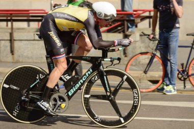 Martijn Keizer rakip İtalya 2017, Milan, yüksek hızda