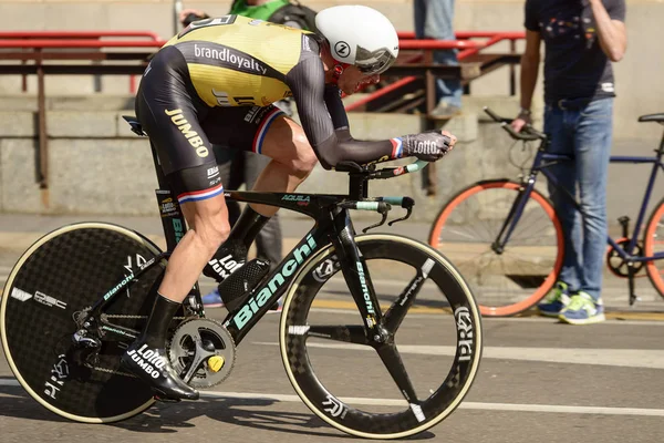 Martijn Keizer rakip İtalya 2017, Milan, yüksek hızda