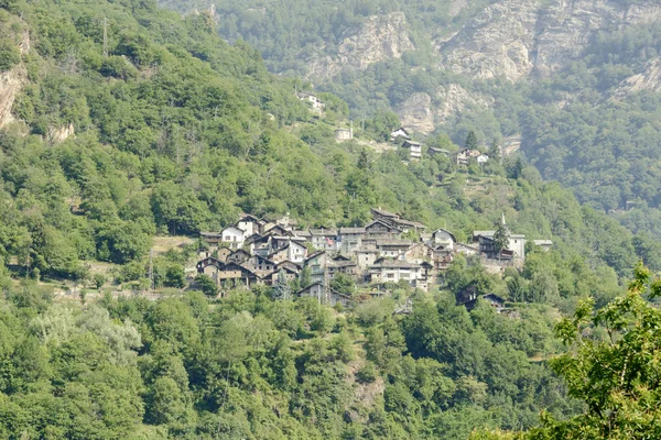 Chamioux village, italien — Stockfoto