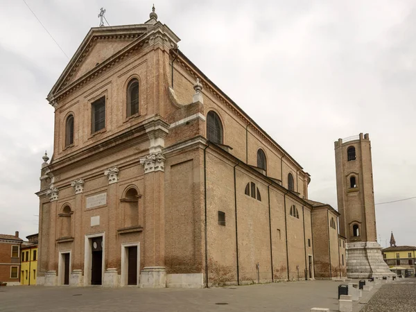 Kathedraal San Cassiano, Comacchio, Italië — Stockfoto