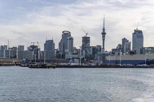 Auckland New Zealand November 2019 Cityscape Waterfront Skyline Harbor Dynamic — ストック写真