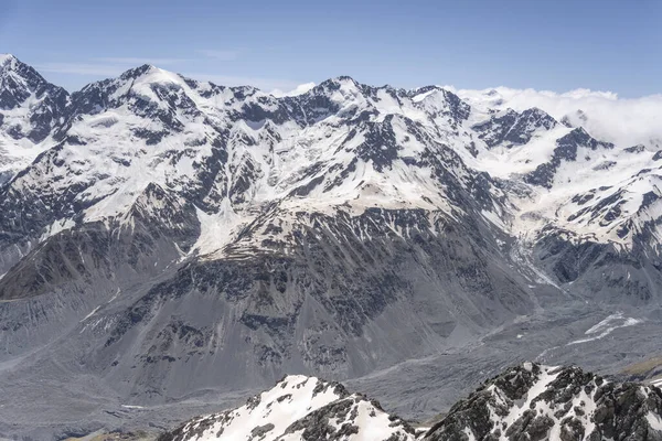 Aérea Desde Planeador Con Los Glaciares Dixon Mannering Cordillera Malte —  Fotos de Stock