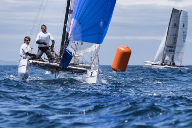 Punta Ala - 3 Haziran: Punta Ala, İtalya 3 Haziran 2016 tarih formülü 18 Ulusal katamaran yarış, yelken atlet